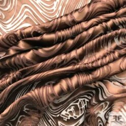 Ripple Chiffon Burnout - Brown -Fabrics And Fabrics Store 09da73e3a8bcdd307ceb52fb8ffe911b