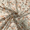 Autumn Peach Tree Printed Silk Chiffon - Hearth Stone / Muted Rust -Fabrics And Fabrics Store 10026 1