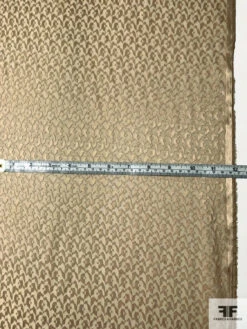 Italian Abstract Burnout Silk Chiffon - Tan 15 Italian Abstract Burnout Silk Chiffon - Tan -Fabrics And Fabrics Store 10156 5