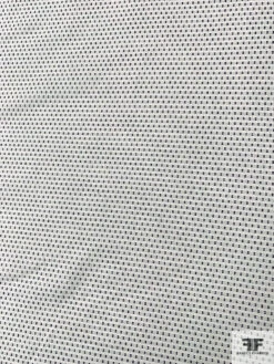 Dot Stitched Cotton Shirting - Off-White / Dark Purple 14 Dot Stitched Cotton Shirting - Off-White / Dark Purple -Fabrics And Fabrics Store 10252 4