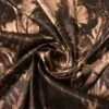 Wild Floral Stretch Shiny Cotton Satin - Shades Of Brown 1 Wild Floral Stretch Shiny Cotton Satin - Shades Of Brown -Fabrics And Fabrics Store 10638 1