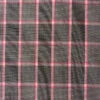 Italian Glen Plaid Yarn-Dyed Cotton Poly Shirting - Pink / Black / Cream 2 Italian Glen Plaid Yarn-Dyed Cotton Poly Shirting - Pink / Black / Cream -Fabrics And Fabrics Store 10839 4