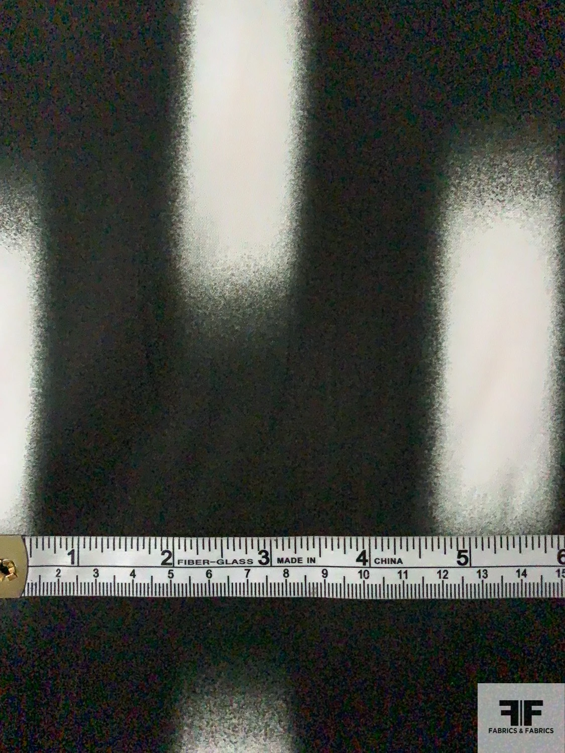 Italian Hazy Floating Rectangles Printed Cotton Lawn - Black / Ecru 9 Italian Hazy Floating Rectangles Printed Cotton Lawn - Black / Ecru - Image 7