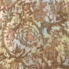 Antique Inspired Ornate Floral Printed Silk Chiffon - Earth Tones -Fabrics And Fabrics Store 11129 4