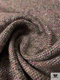 Italian Donegal Wool Tweed Suiting - Shades Of Grey / Multicolor 9 Italian Donegal Wool Tweed Suiting - Shades Of Grey / Multicolor -Fabrics And Fabrics Store 11496 2