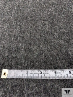 Italian Basic Wool Blend Brushed Suiting - Heathered Grey -Fabrics And Fabrics Store 11555 3