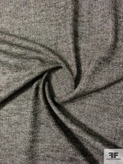 Virgin Wool Blend Micro-Chevron Stretch Suiting - Dark Chocolate / Off-White 10 Virgin Wool Blend Micro-Chevron Stretch Suiting - Dark Chocolate / Off-White -Fabrics And Fabrics Store 11580 2