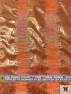 Italian Vertical Striped 2-Ply Lamé - Orange / Bright Copper 14 Italian Vertical Striped 2-Ply Lamé - Orange / Bright Copper -Fabrics And Fabrics Store 11709 5 4c972d53 96e4 4e5e a316 0337ce3af5e3