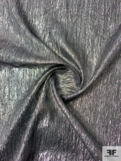 Italian Crinkled Polyester Lamé - Metallic Grey 11 Italian Crinkled Polyester Lamé - Metallic Grey -Fabrics And Fabrics Store 11722 2 bbf1d84d 8d70 4e61 9ec1 17ca219a11b4