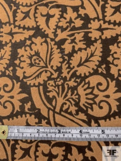 Ornate Tree Stem Embossed Cotton Velveteen - Tan / Brown Stone 14 Ornate Tree Stem Embossed Cotton Velveteen - Tan / Brown Stone -Fabrics And Fabrics Store 11769 5