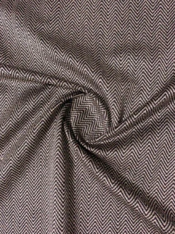 Herringbone Cotton-Poly Velveteen - Light Grey / Black 10 Herringbone Cotton-Poly Velveteen - Light Grey / Black -Fabrics And Fabrics Store 11803 2