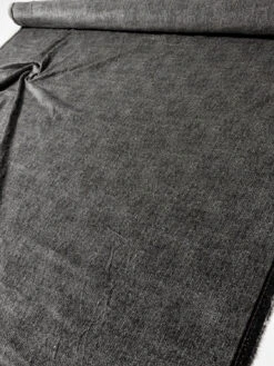 Micro-Herringbone Cotton Velveteen - Black / Ivory 13 Micro-Herringbone Cotton Velveteen - Black / Ivory -Fabrics And Fabrics Store 11807 7