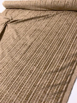 Vertical Emboss Striped Cotton Velveteen - Tan 15 Vertical Emboss Striped Cotton Velveteen - Tan -Fabrics And Fabrics Store 11808 8