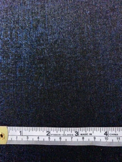 Shimmery Stretch Polyester Velvet - Metallic Blue / Black -Fabrics And Fabrics Store 11816 5