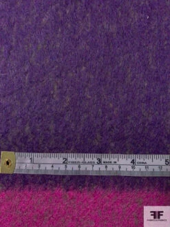 Italian Wool Blend Lightweight Coating Panel - Magenta / Purple -Fabrics And Fabrics Store 11847 5