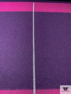 Italian Wool Blend Lightweight Coating Panel - Magenta / Purple -Fabrics And Fabrics Store 11847 8