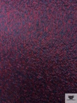 Italian Reversible Wool-Mohair Lightweight Coating - Wine / Dark Navy 13 Italian Reversible Wool-Mohair Lightweight Coating - Wine / Dark Navy -Fabrics And Fabrics Store 11855 3