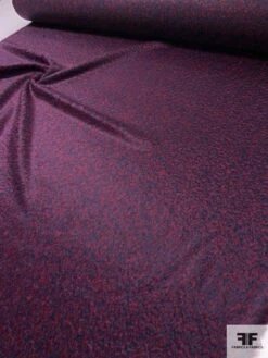 Italian Reversible Wool-Mohair Lightweight Coating - Wine / Dark Navy 16 Italian Reversible Wool-Mohair Lightweight Coating - Wine / Dark Navy -Fabrics And Fabrics Store 11855 7