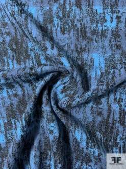 Italian Double Sided Buffalo Plaid Wool Coating With Black Foil Print - Aquarium Blue / Black 12 Italian Double Sided Buffalo Plaid Wool Coating With Black Foil Print - Aquarium Blue / Black -Fabrics And Fabrics Store 11866 2 7fa84cc7 8c3b 4aec a6df 81a73f9c6326