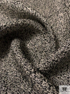 Italian Lightweight Wool Blend Tweed Suiting - Black / Oatmeal 11 Italian Lightweight Wool Blend Tweed Suiting - Black / Oatmeal -Fabrics And Fabrics Store 11875 3 6f9413c7 1abd 42f6 88f2 9c5151306c00