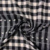 Italian Gingham And Striped Lightweight Suiting With Nub Yarns - Black / Ivory 1 Italian Gingham And Striped Lightweight Suiting With Nub Yarns - Black / Ivory -Fabrics And Fabrics Store 11969 1 7d44cbc7 b1ed 4db1 a442 2cdc4c9b92fc