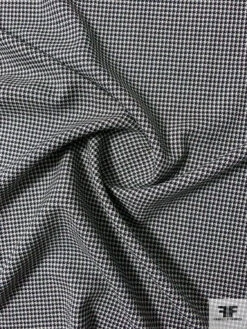 Made In England Super 100s Fine Houndstooth Wool Suiting - Black / Off-White / Grey 12 Made In England Super 100s Fine Houndstooth Wool Suiting - Black / Off-White / Grey -Fabrics And Fabrics Store 11971 1 bc195948 8b69 4014 a283 85d6b8bd9fb3