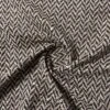 Italian Chevron Ladies Tweed Suiting With Lurex Fibers - Black / Taupe / Greys -Fabrics And Fabrics Store 11994 1