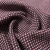 Italian Micro-Basketweave Wool Blend Ladies Suiting - Red / Grey / Black -Fabrics And Fabrics Store 12009 3