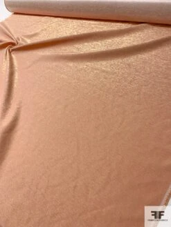 Satin-Backed Faille Lamé - Peach / Gold 17 Satin-Backed Faille Lamé - Peach / Gold -Fabrics And Fabrics Store 12037 8