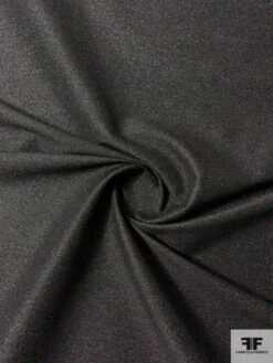 Italian Stiff Sparkly Stretch Lamé - Black 11 Italian Stiff Sparkly Stretch Lamé - Black -Fabrics And Fabrics Store 12042 2