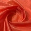 Italian Slightly Crisp Semi-Sheer Silk Lamé - Deep Orange 1 Italian Slightly Crisp Semi-Sheer Silk Lamé - Deep Orange -Fabrics And Fabrics Store 12047 3