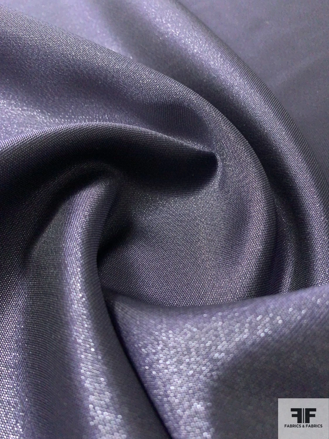 Satin-Weight Shimmery Lamé - Smoky Purple 3 Satin-Weight Shimmery Lamé - Smoky Purple