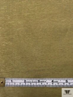 Italian Semi-Sheer Viscose Blend Lamé - Olive Green / Gold 13 Italian Semi-Sheer Viscose Blend Lamé - Olive Green / Gold -Fabrics And Fabrics Store 12068 4