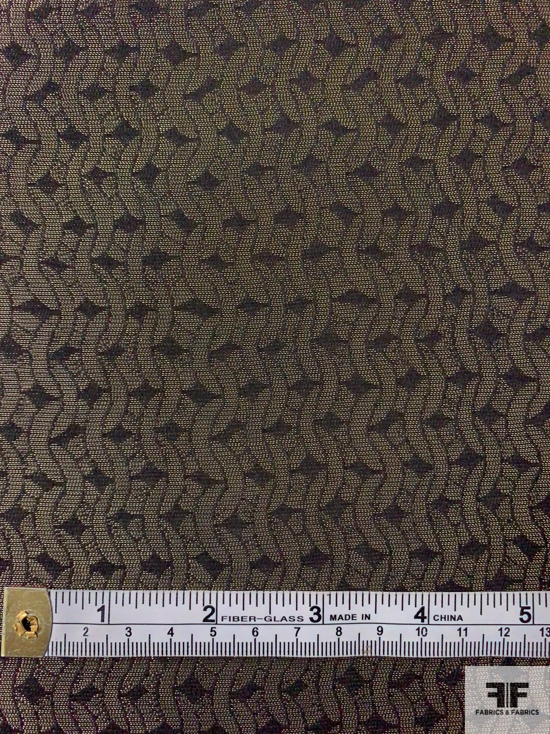 Made In Italy J Mendel Linking Loops Lamé - Antique Gold / Black 8 Made In Italy J Mendel Linking Loops Lamé - Antique Gold / Black - Image 6