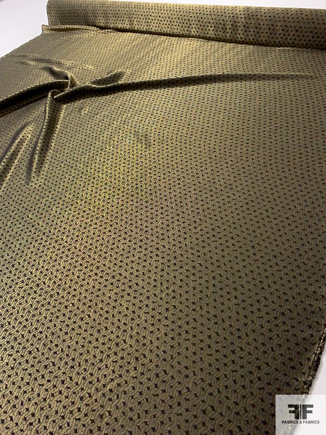 Made In Italy J Mendel Linking Loops Lamé - Antique Gold / Black 10 Made In Italy J Mendel Linking Loops Lamé - Antique Gold / Black - Image 8