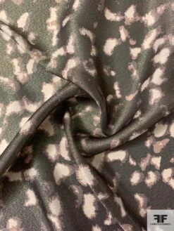 Italian Animal-Like Pattern Printed Lamé - Shades Of Brown / Gold / Beige / Taupe 12 Italian Animal-Like Pattern Printed Lamé - Shades Of Brown / Gold / Beige / Taupe -Fabrics And Fabrics Store 12075 2