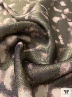 Italian Animal-Like Pattern Printed Lamé - Shades Of Brown / Gold / Beige / Taupe 13 Italian Animal-Like Pattern Printed Lamé - Shades Of Brown / Gold / Beige / Taupe -Fabrics And Fabrics Store 12075 3