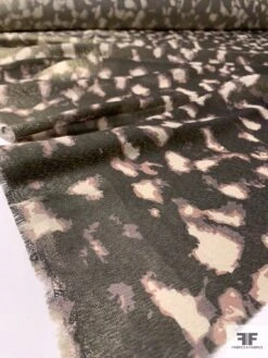 Italian Animal-Like Pattern Printed Lamé - Shades Of Brown / Gold / Beige / Taupe 16 Italian Animal-Like Pattern Printed Lamé - Shades Of Brown / Gold / Beige / Taupe -Fabrics And Fabrics Store 12075 7