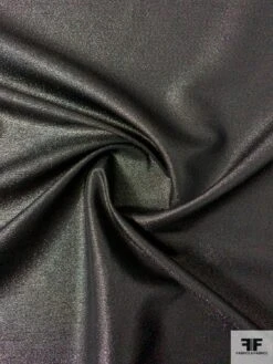 Italian Glam Sparkle Lamé - Sparkly Black -Fabrics And Fabrics Store 12080 2