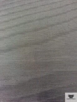 Made In England Ottoman Striped Lamé - Silver / Black 14 Made In England Ottoman Striped Lamé - Silver / Black -Fabrics And Fabrics Store 12091 4