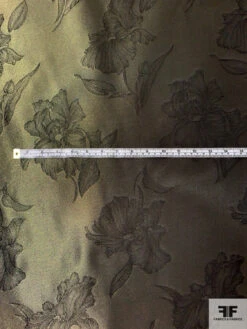 Italian Romantic Floral Soft Jacquard Lamé - Midnight Gold / Black 16 Italian Romantic Floral Soft Jacquard Lamé - Midnight Gold / Black -Fabrics And Fabrics Store 12821 5