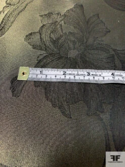 Italian Romantic Floral Soft Jacquard Lamé - Midnight Gold / Black 17 Italian Romantic Floral Soft Jacquard Lamé - Midnight Gold / Black -Fabrics And Fabrics Store 12821 6