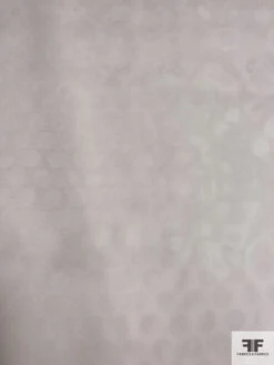 Italian Polka Dot Jacquard Soft Silk Gazar - White 11 Italian Polka Dot Jacquard Soft Silk Gazar - White -Fabrics And Fabrics Store 12899 1