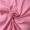 Made In Japan Plissé Cotton Voile Shirting - Summer Pink -Fabrics And Fabrics Store 13135 5