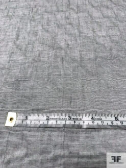 Yarn-Dyed Voile Cotton Shirting - Black / White 11 Yarn-Dyed Voile Cotton Shirting - Black / White -Fabrics And Fabrics Store 13159 1