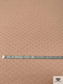 Ditsy Vine Floral Embroidered Eyelet Stretch Cotton Poplin - Dusty Blush-Peach 14 Ditsy Vine Floral Embroidered Eyelet Stretch Cotton Poplin - Dusty Blush-Peach -Fabrics And Fabrics Store 13264 2