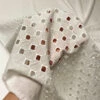 Geometric Embroidered Eyelet Cotton Voile - Off-White 1 Geometric Embroidered Eyelet Cotton Voile - Off-White -Fabrics And Fabrics Store 13269 7