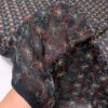 Multicolor Floral Finely Embroidered Cotton Gauze - Black / Multicolor 1 Multicolor Floral Finely Embroidered Cotton Gauze - Black / Multicolor -Fabrics And Fabrics Store 13280 7