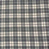Plaid Yarn-Dyed Cotton Shirting - Grey / Ivory 2 Plaid Yarn-Dyed Cotton Shirting - Grey / Ivory -Fabrics And Fabrics Store 13307 1