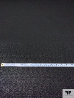 Glam Suiting Weight Lamé - Black -Fabrics And Fabrics Store 13661 5
